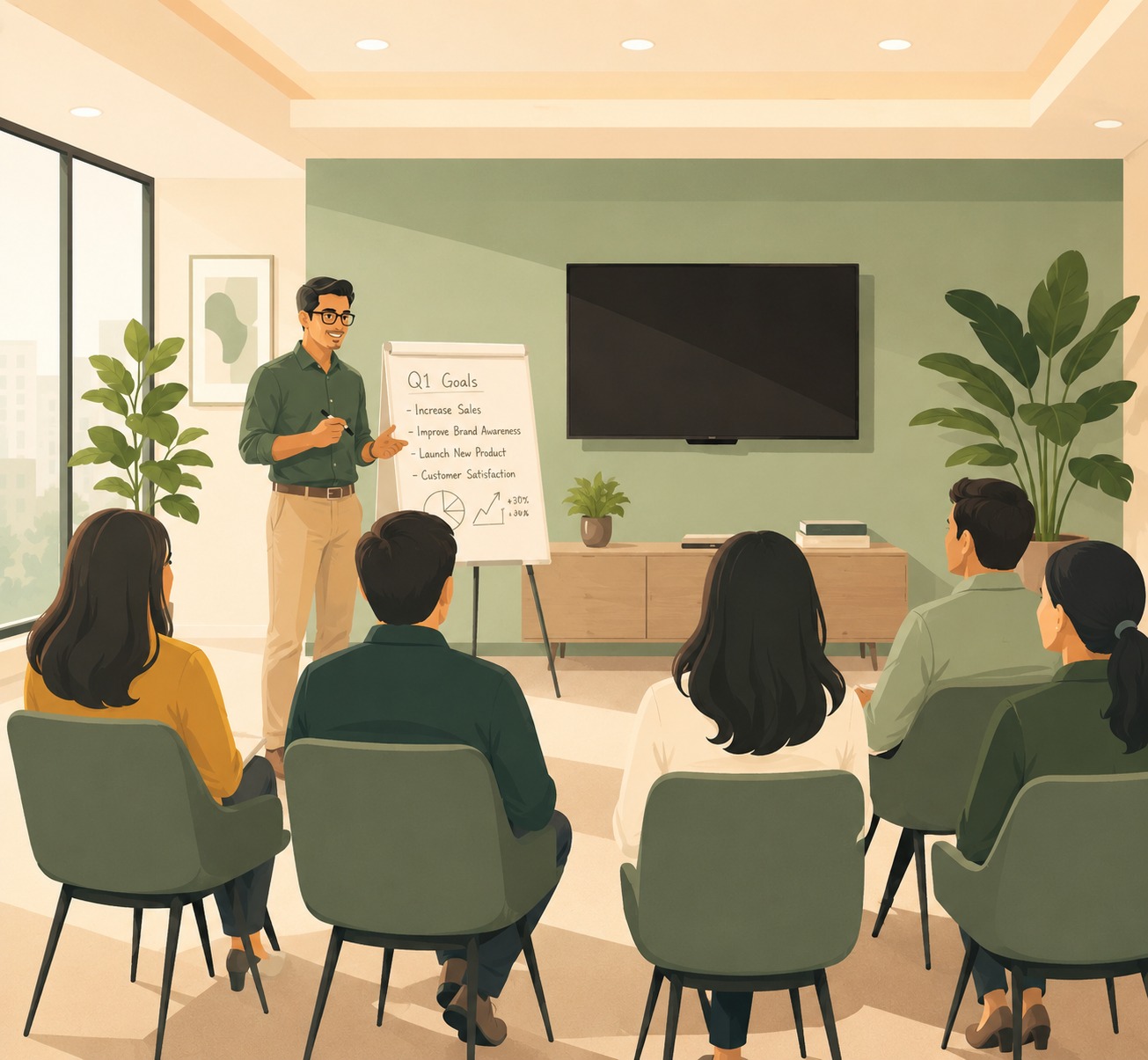 Group session at Sabrr Foundation